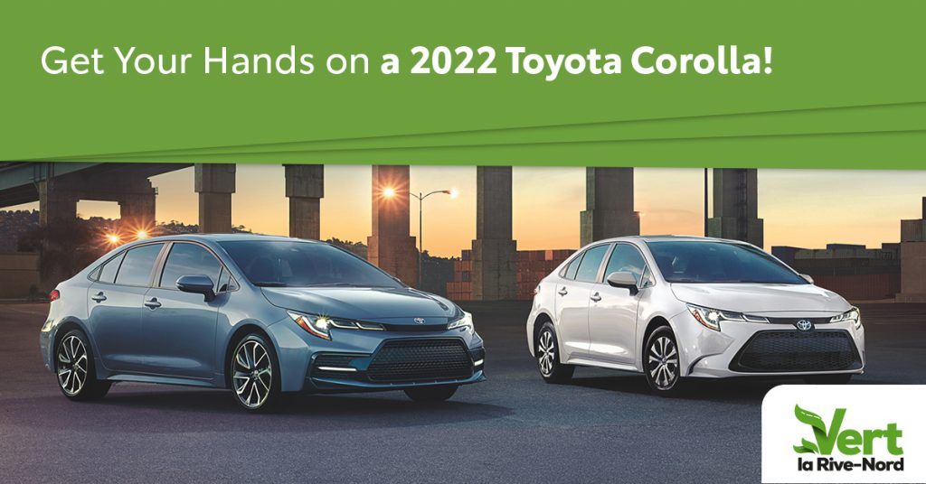 two 2022 Corolla