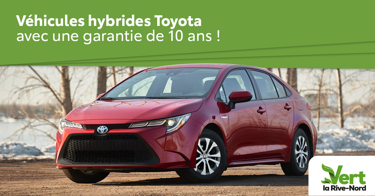 Une Prius rouge